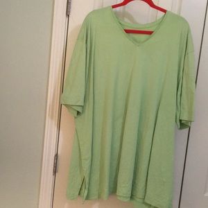 Women’s tunic length top - green